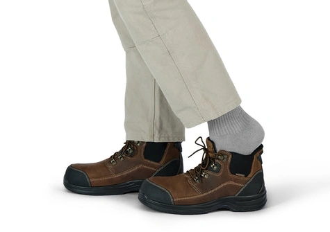 Where to find cheap Hands-Free Work Boots Graphite Brown 0430